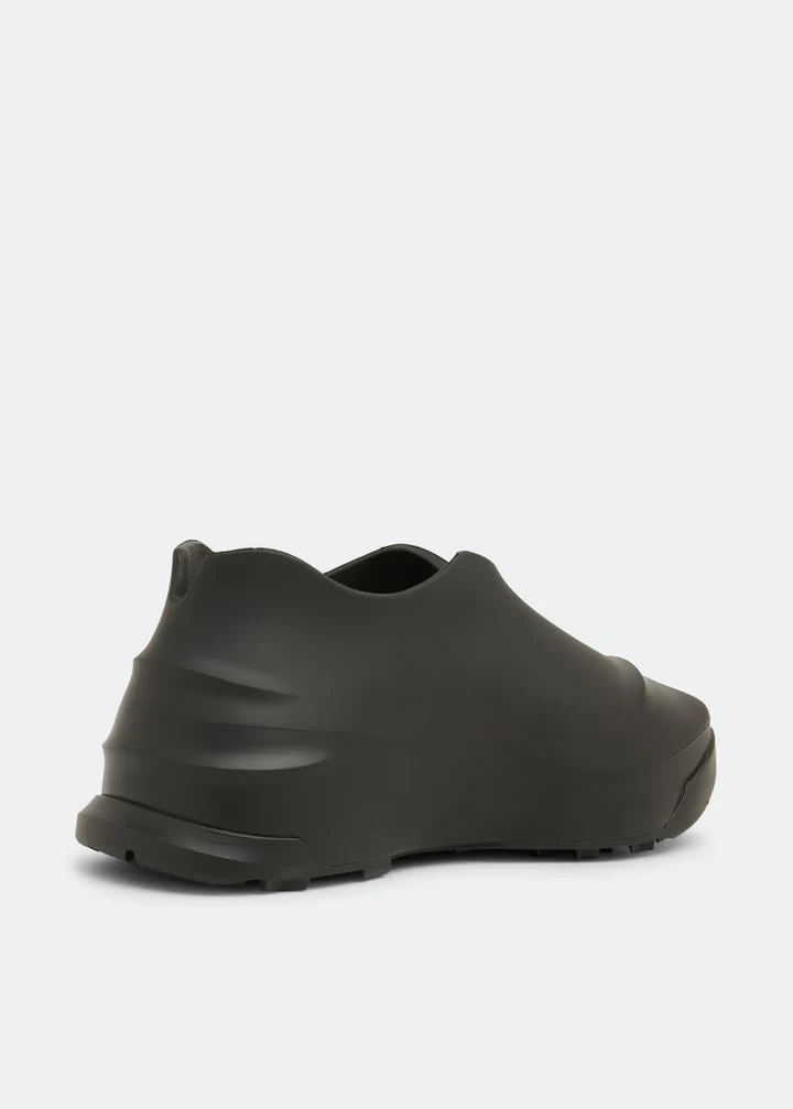 GIVENCHY MEN'S BLACK HYBRID FASHION SNEAKERS - Image 3