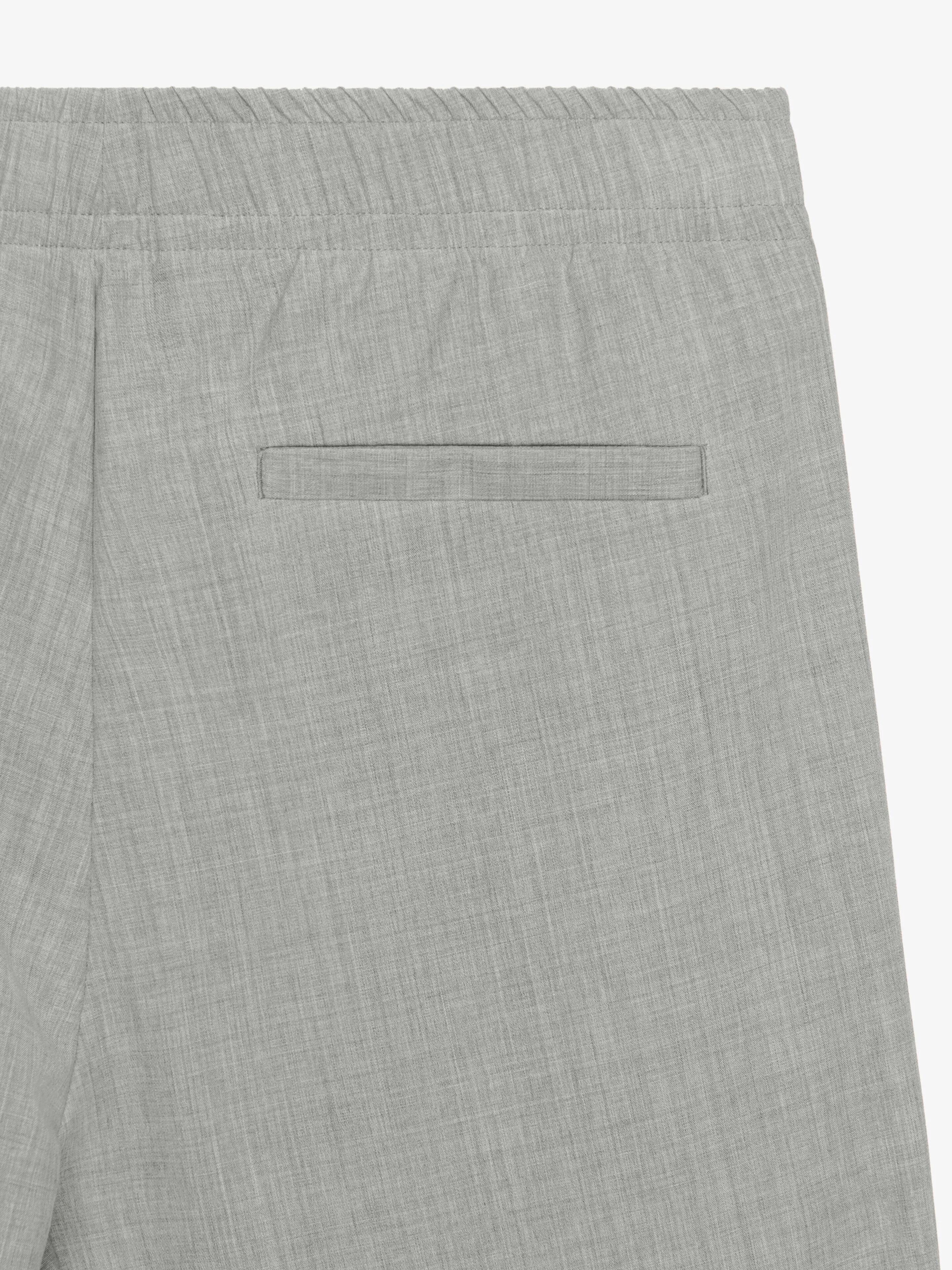 GIVENCHY MEN'S PEARL GREY DESTROYED STRAIGHT TROUSERS - Image 5