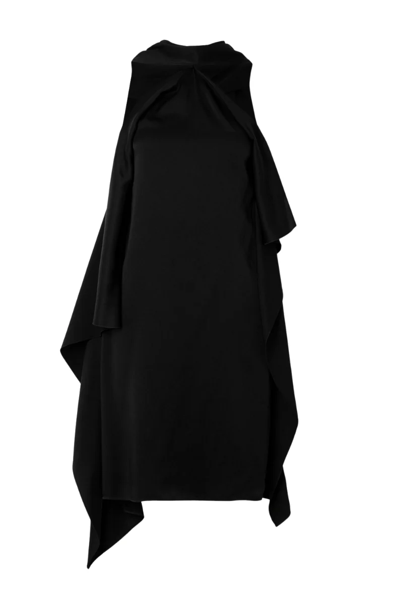 Givenchy Necktie Dress-Black