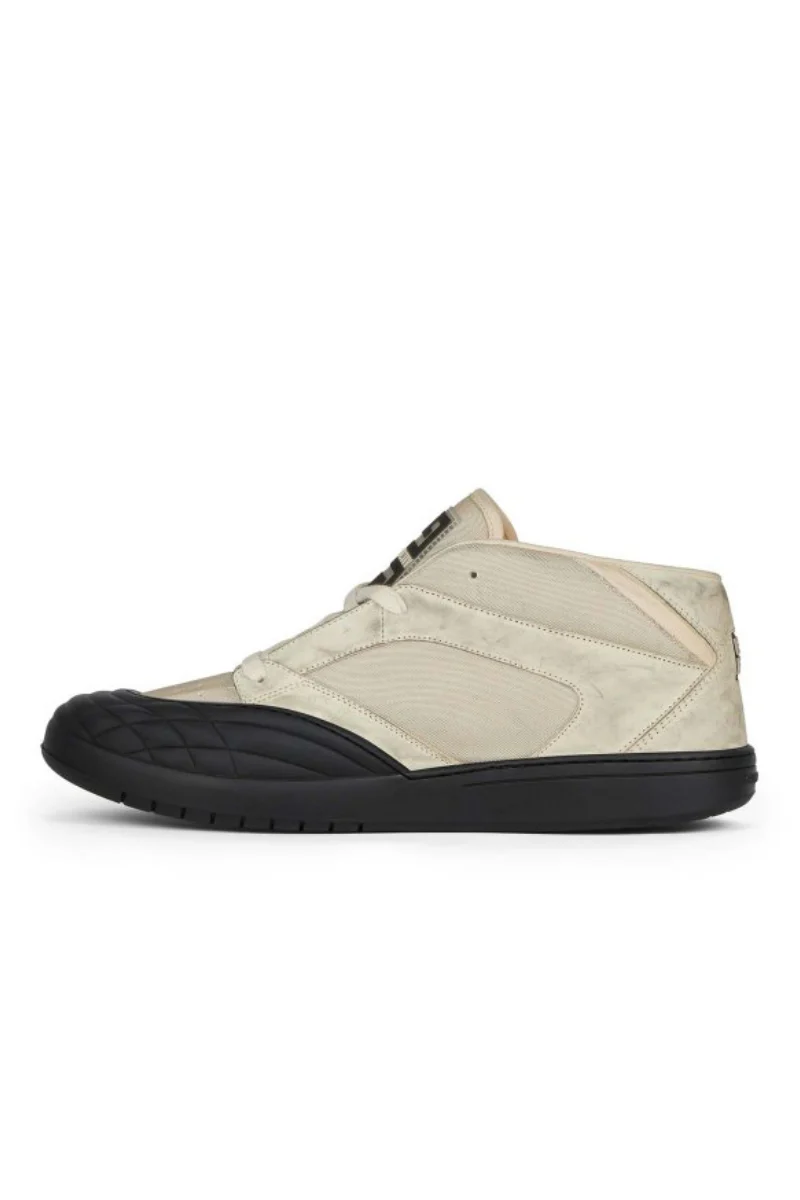 Givenchy New Line Men Shoes Mid-Top Sneakers_White - Image 3