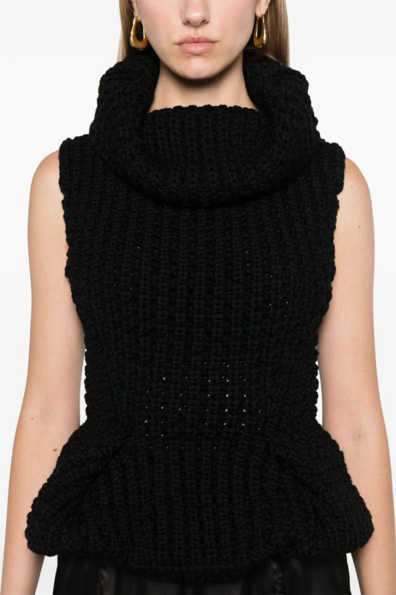 Givenchy Peplum Wool Top - Image 2