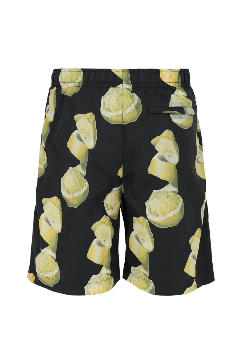 Givenchy Plage Long Swimshorts_Black/Yellow - Image 2