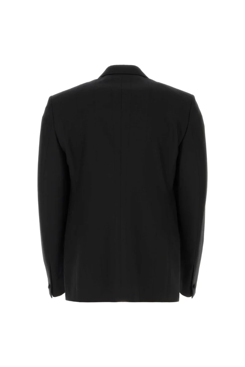 Givenchy Regular Fit Jacket Notch Lapel_Black - Image 2