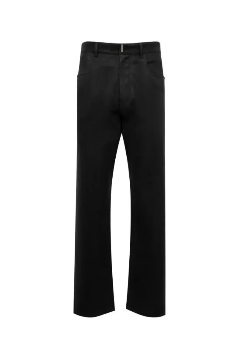 Givenchy Round Regular Fit 5 Pockets Denim_Black