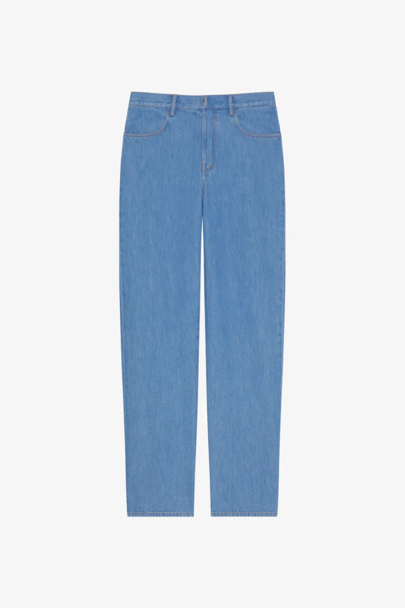 Givenchy Round Regular Fit 5 Pockets Denim_Light Blue
