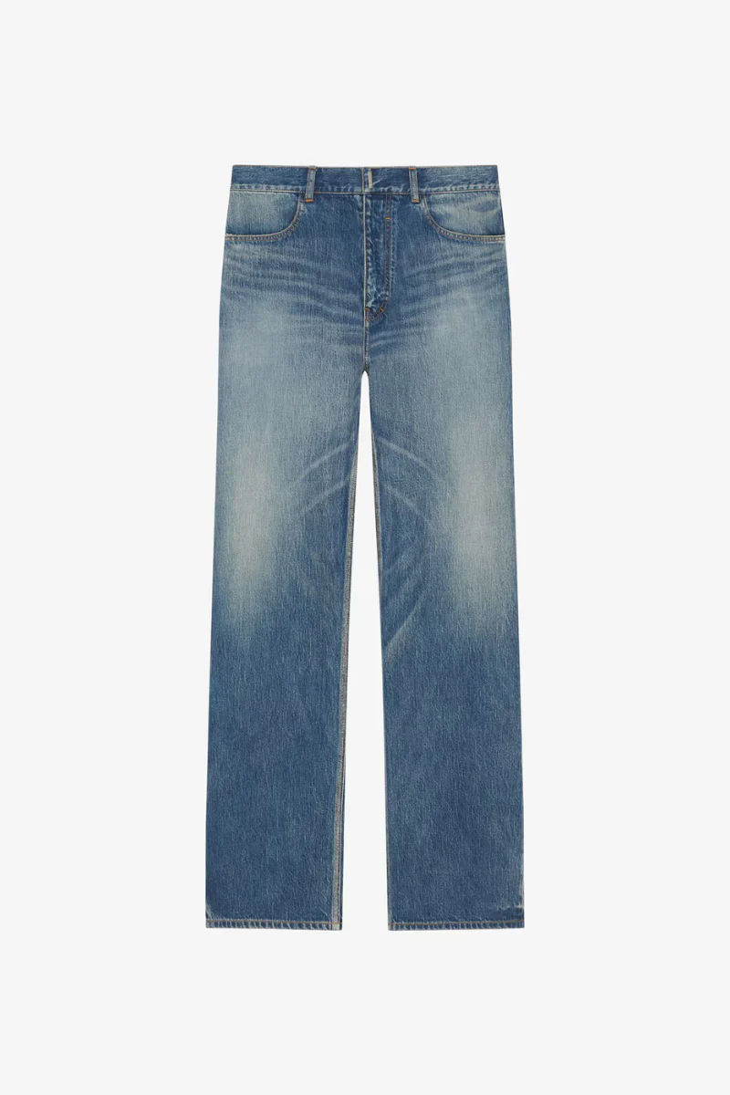 Givenchy Round Regular Fit 5 Pockets Denim_Medium Blue