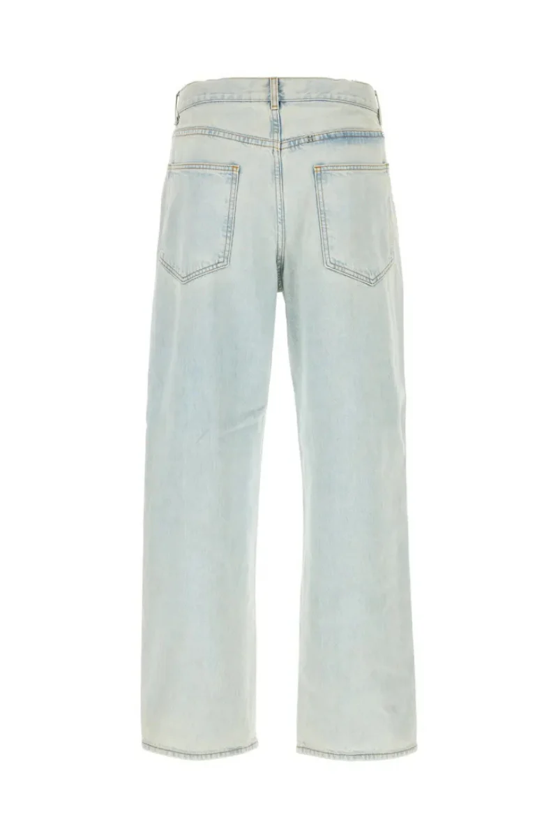 Givenchy Round Regular Fit 5 Pockets Denim_Pale Blue - Image 2