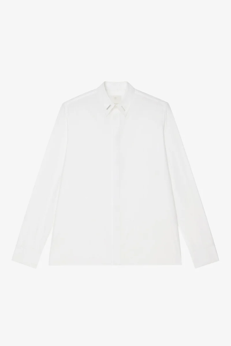 Givenchy Shirt in Poplin with Collar Details