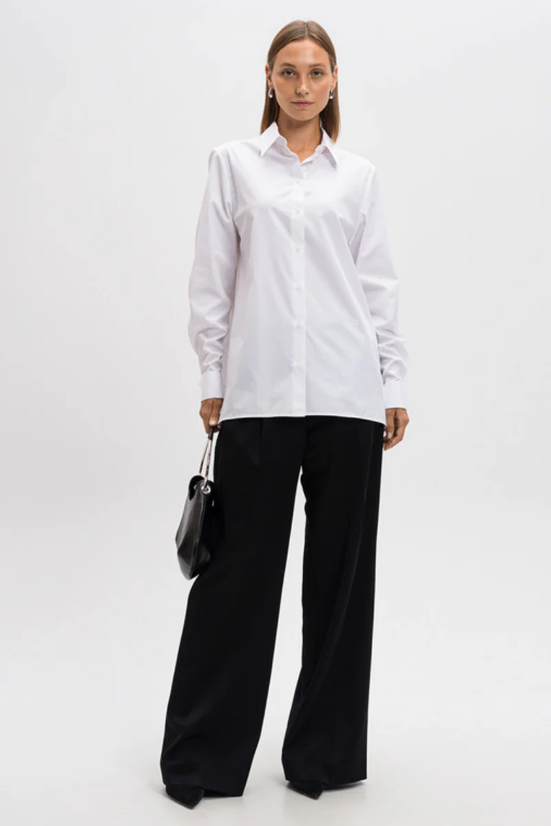 Givenchy Shirt Split Back Oversized-White - Image 2