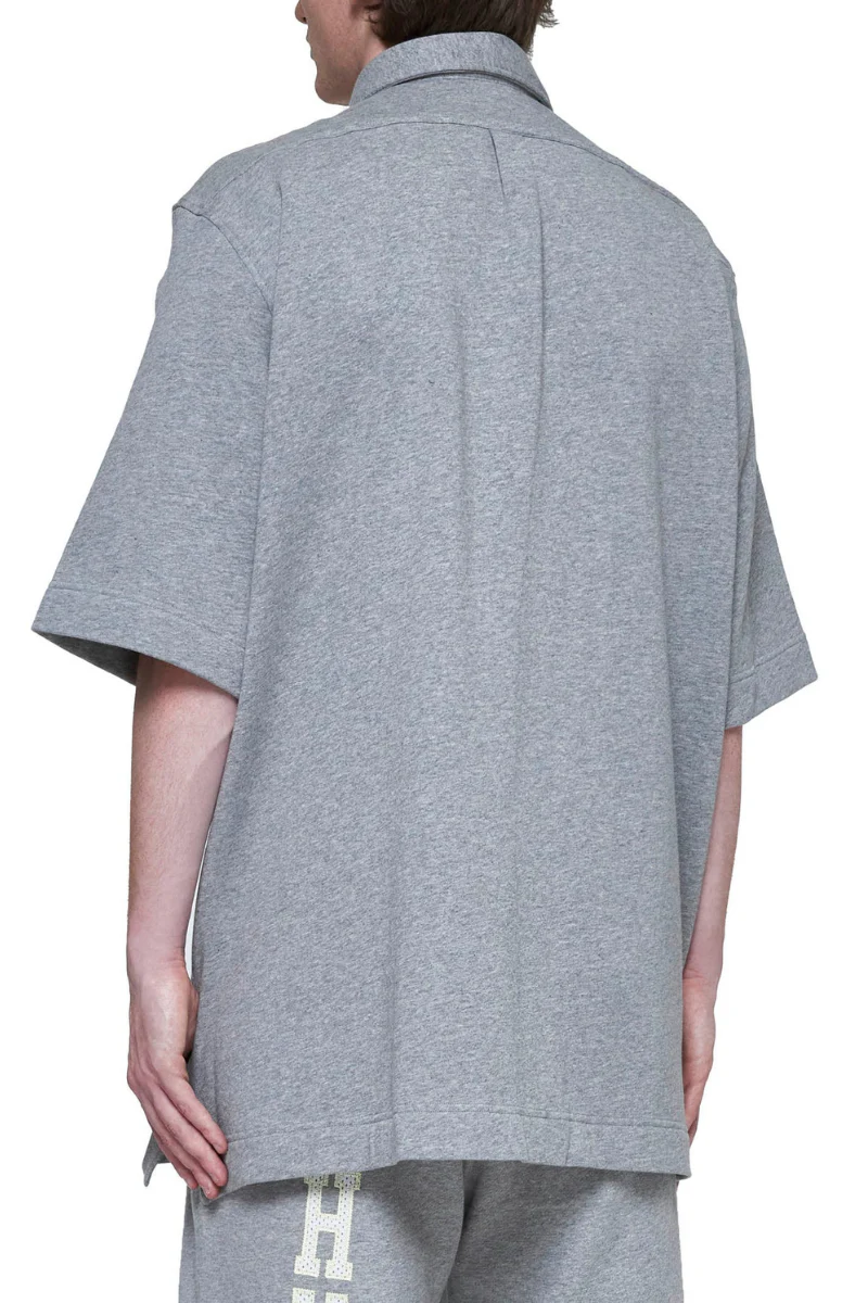Givenchy Short Sleeve Shirt_Light Grey Melange - Image 2