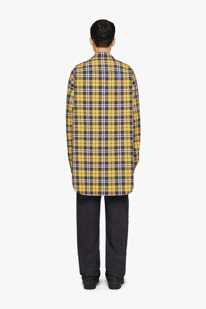 Givenchy Smock Long Sleeve Shirt_Dark Yellow - Image 3
