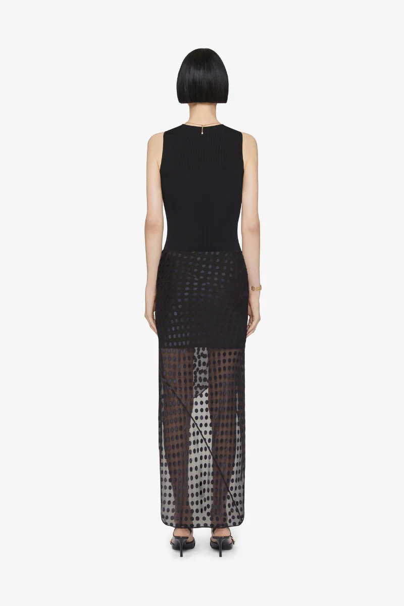 Givenchy Tank Top Dress-Black - Image 3