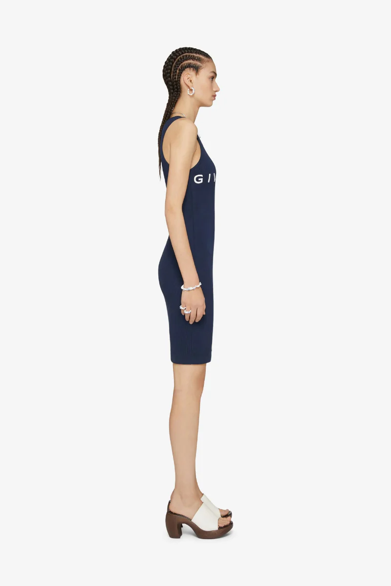 Givenchy Tank Top Mini Dress_Dark Navy - Image 3
