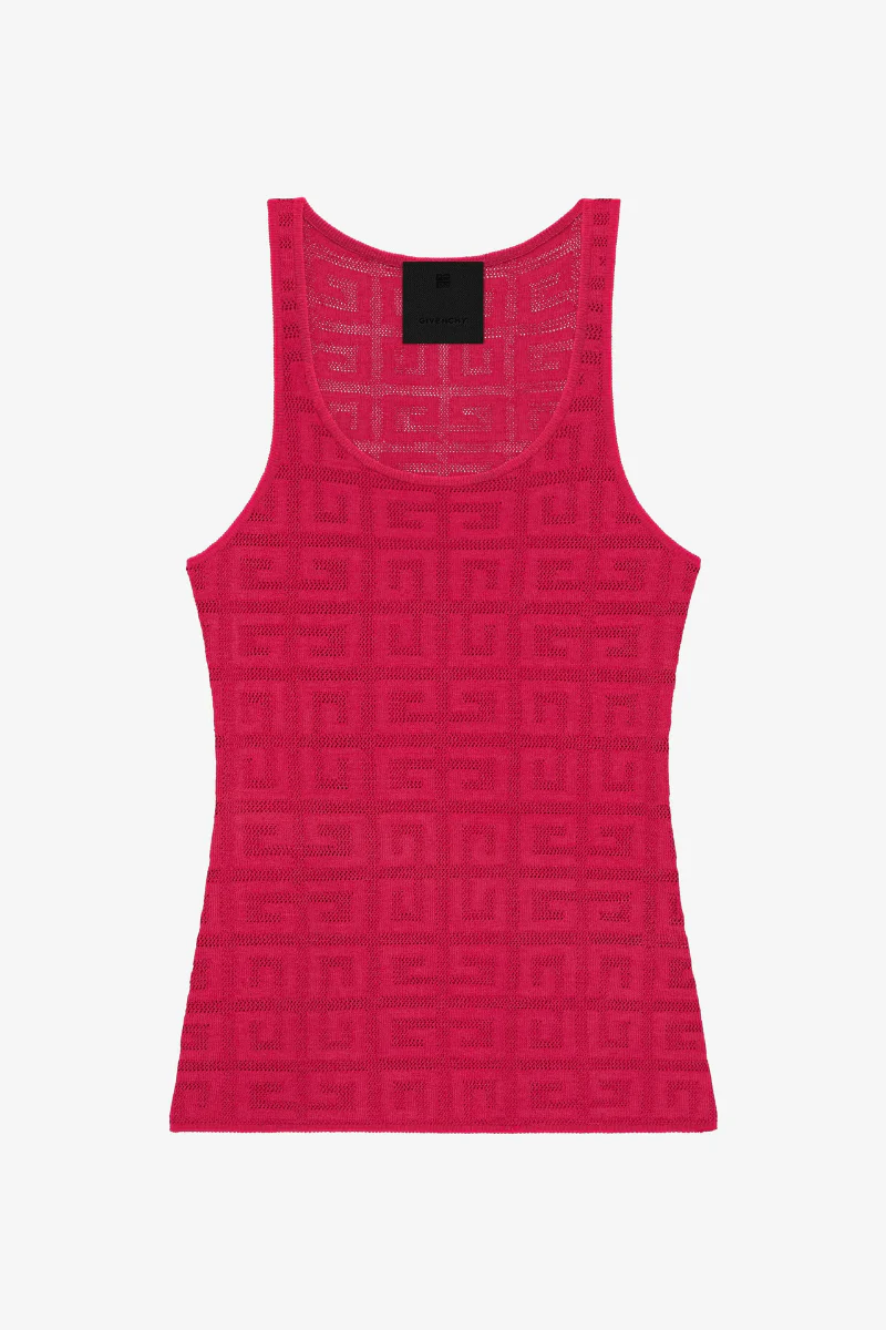 Givenchy Tank Top_Raspberry