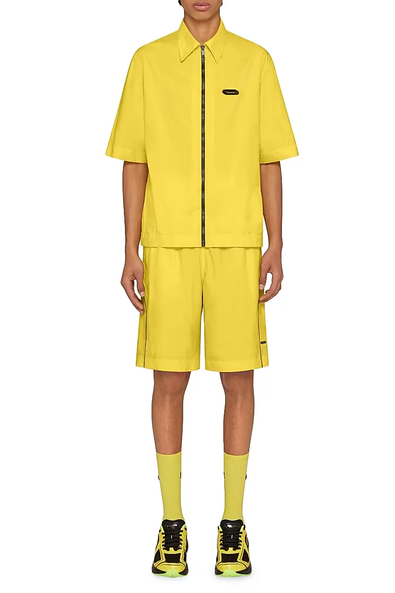 Givenchy Tk-Mx Nylon Shorts_Yellow - Image 2