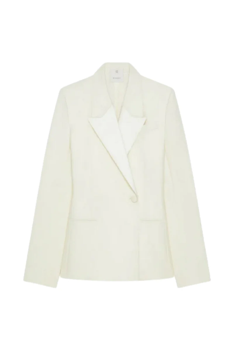 Givenchy Tuxedo Jacket-Ecru
