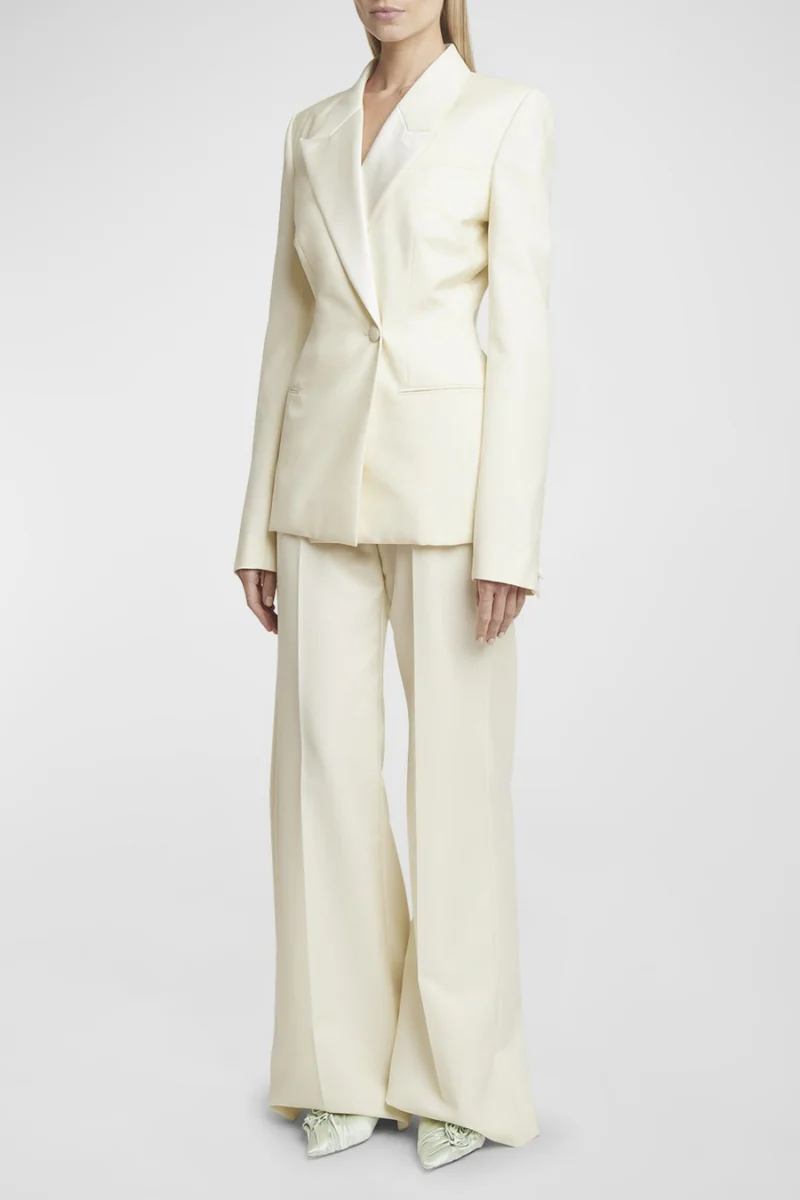 Givenchy Tuxedo Jacket-Ecru - Image 3