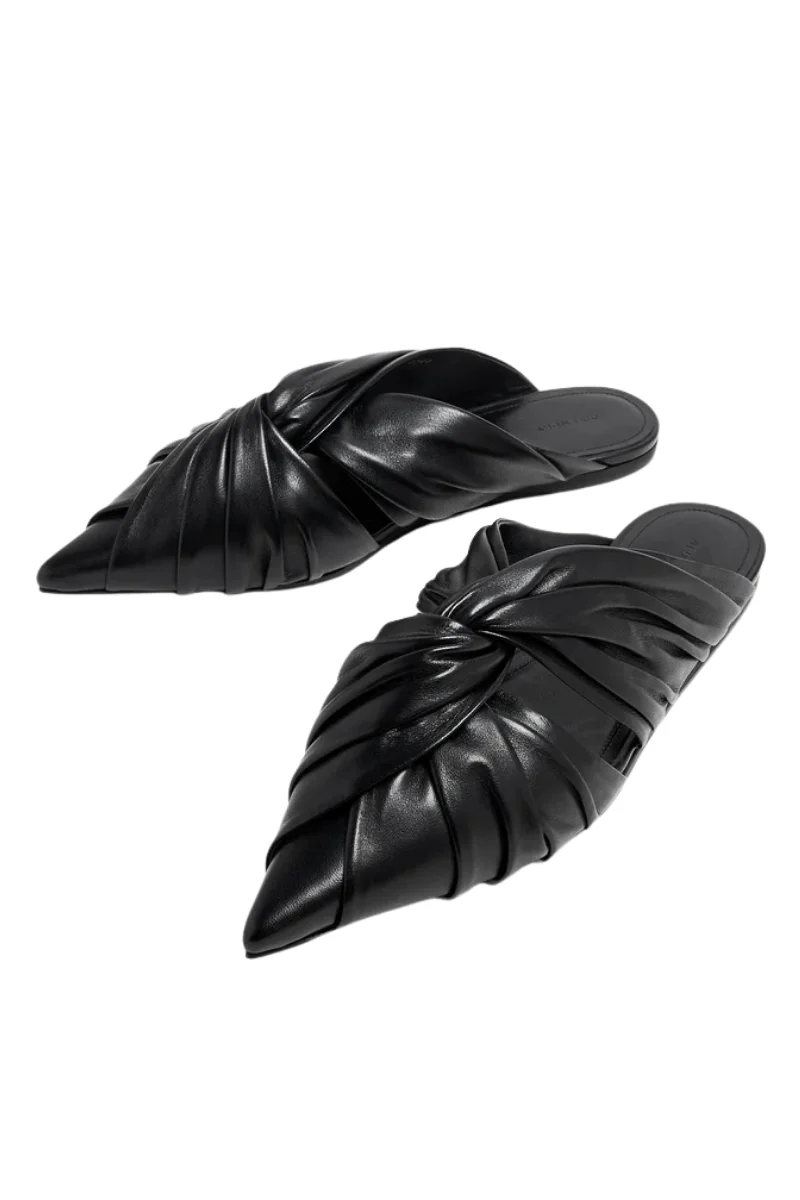 GivenchyTwist Flat Mule_Black BE2022E270 - Image 2