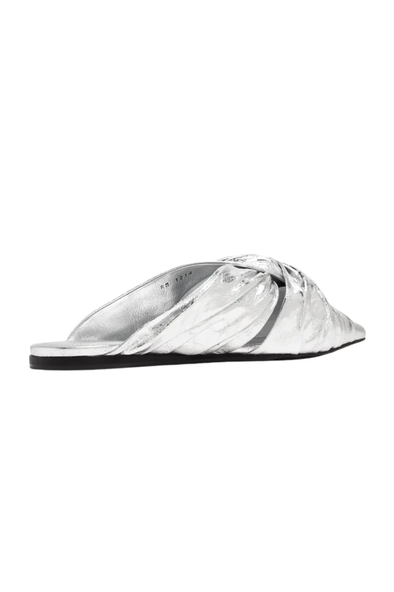 Givenchy Twist Mule_Silvery - Image 3