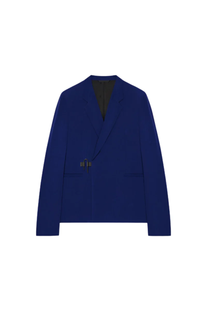 Givenchy U Lock Slim Fit Jacket-Cobalt Blue