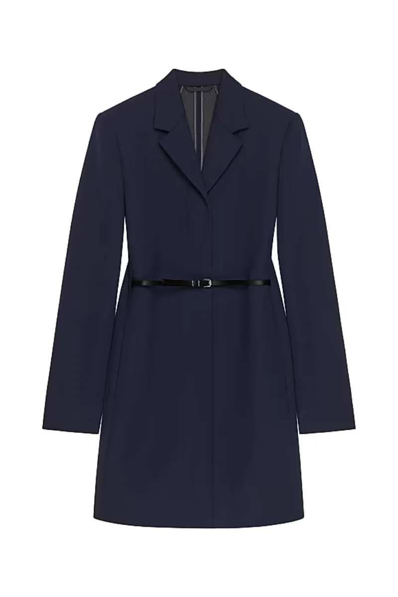Givenchy Voyou Coat_Navy/Grey
