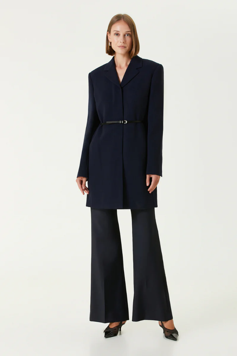 Givenchy Voyou Coat_Navy/Grey - Image 2
