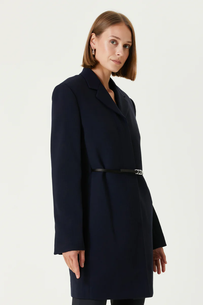 Givenchy Voyou Coat_Navy/Grey - Image 3