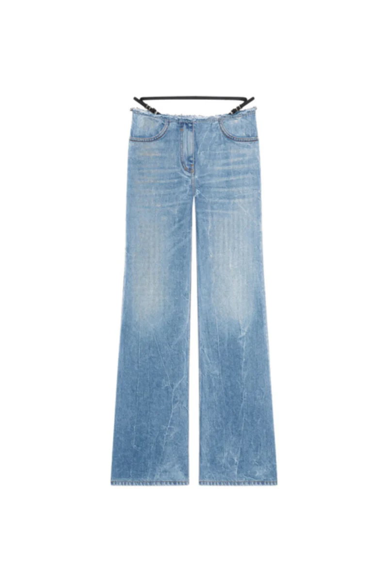 Givenchy Voyou Denim Pants Asian Fit-Light Blue