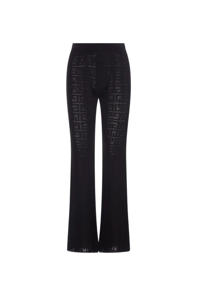 Givenchy Wide Elasticated 4G Pants_Black