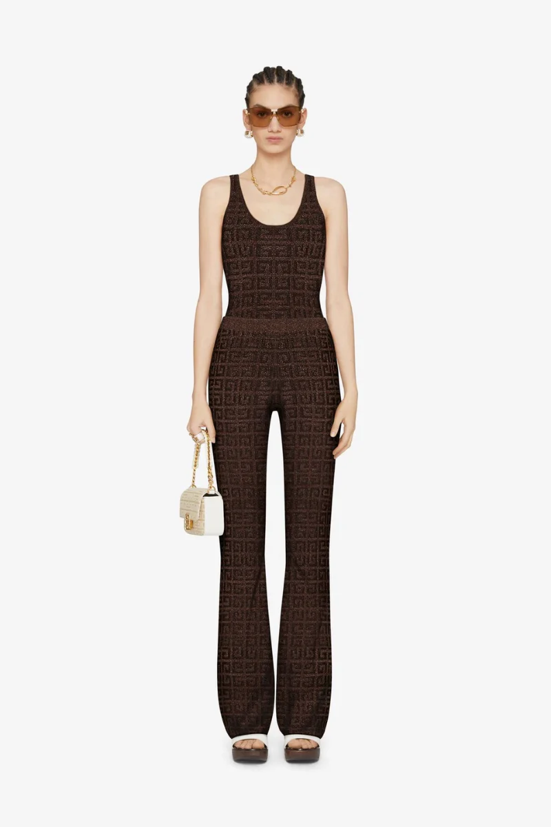 Givenchy Wide Elasticated 4G Pants_Bronze - Image 2
