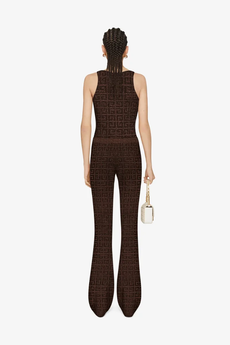 Givenchy Wide Elasticated 4G Pants_Bronze - Image 3