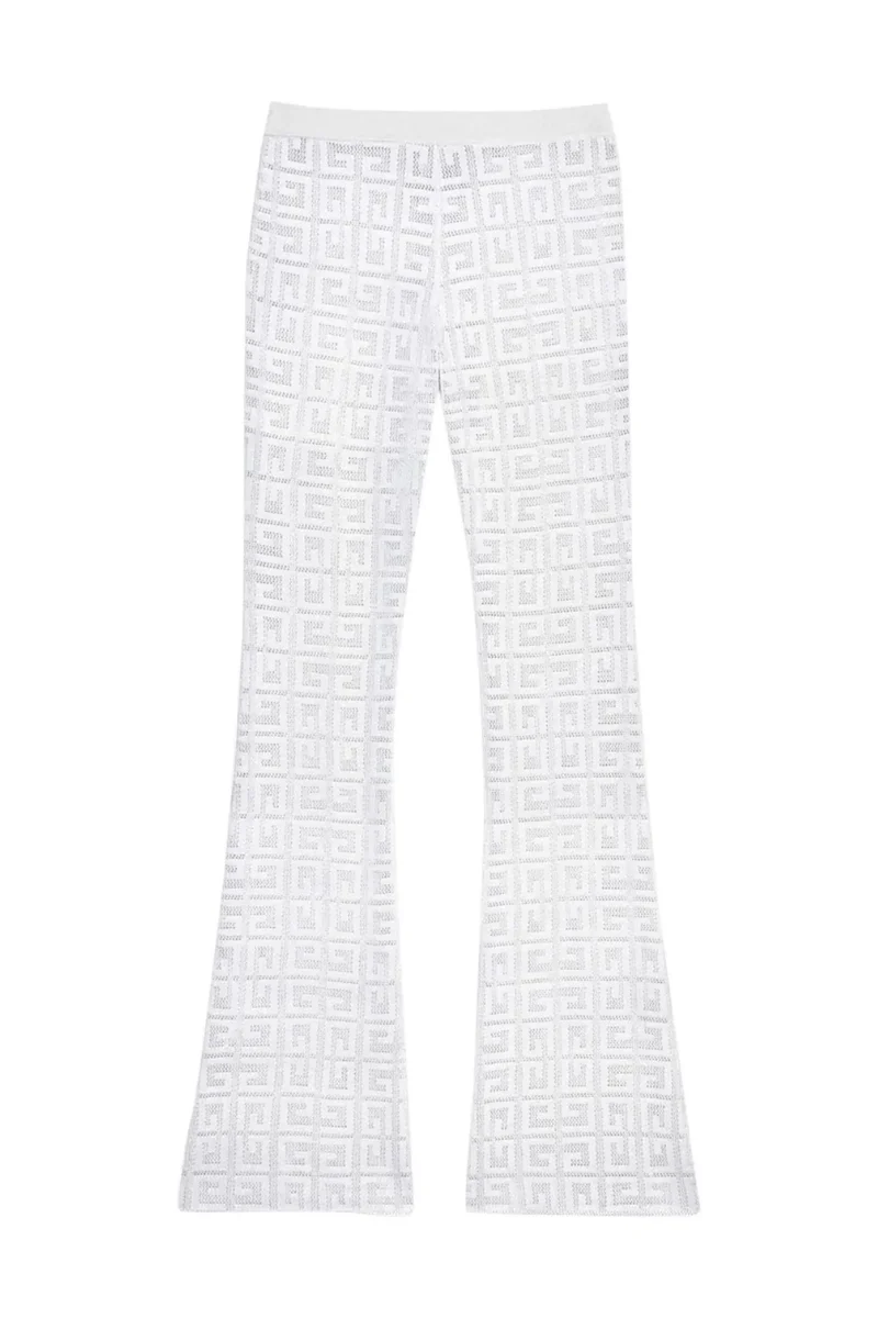 Givenchy Wide Elasticated 4G Pants_White