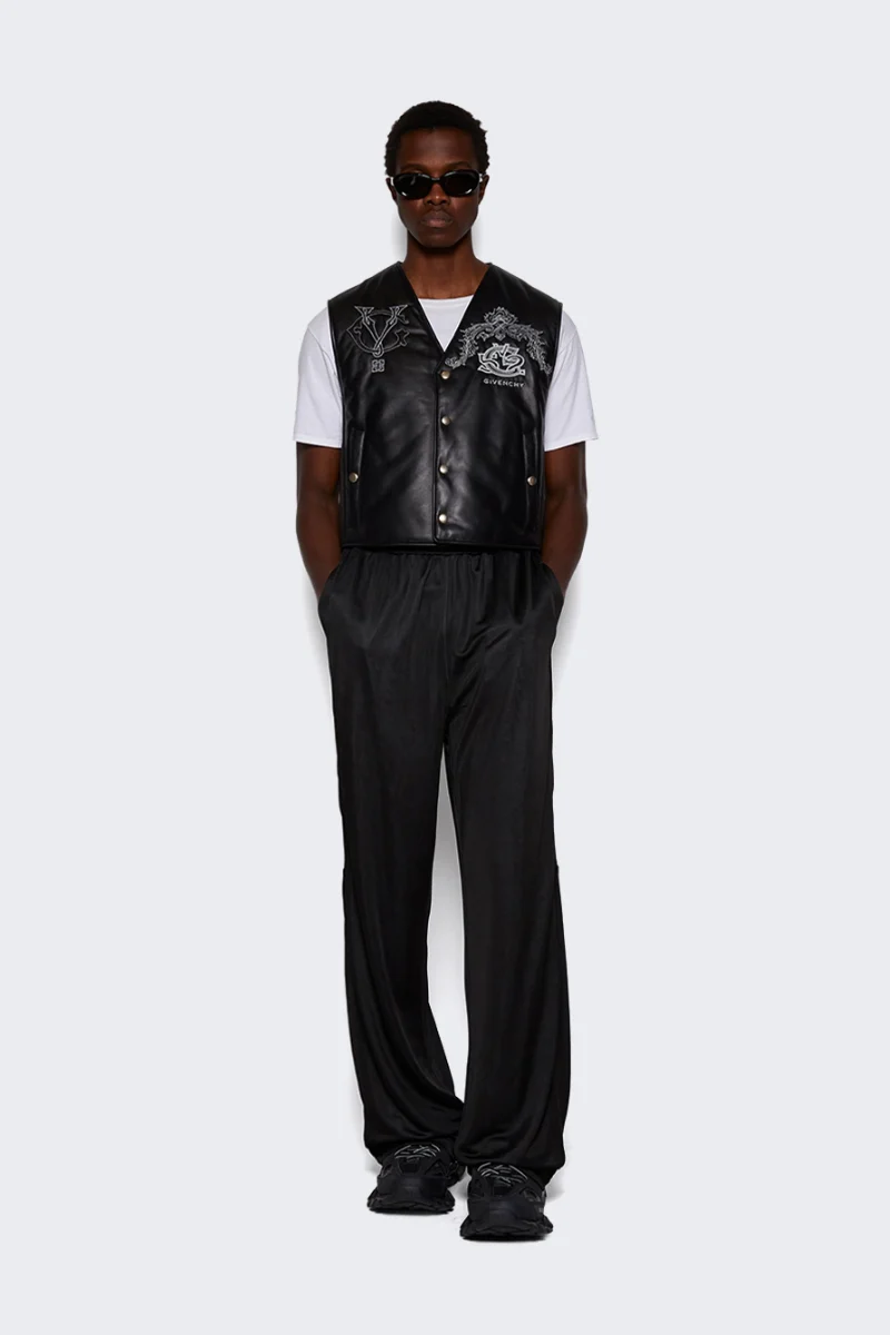 Givenchy Wide Legs Fluid Pants_Black - Image 2