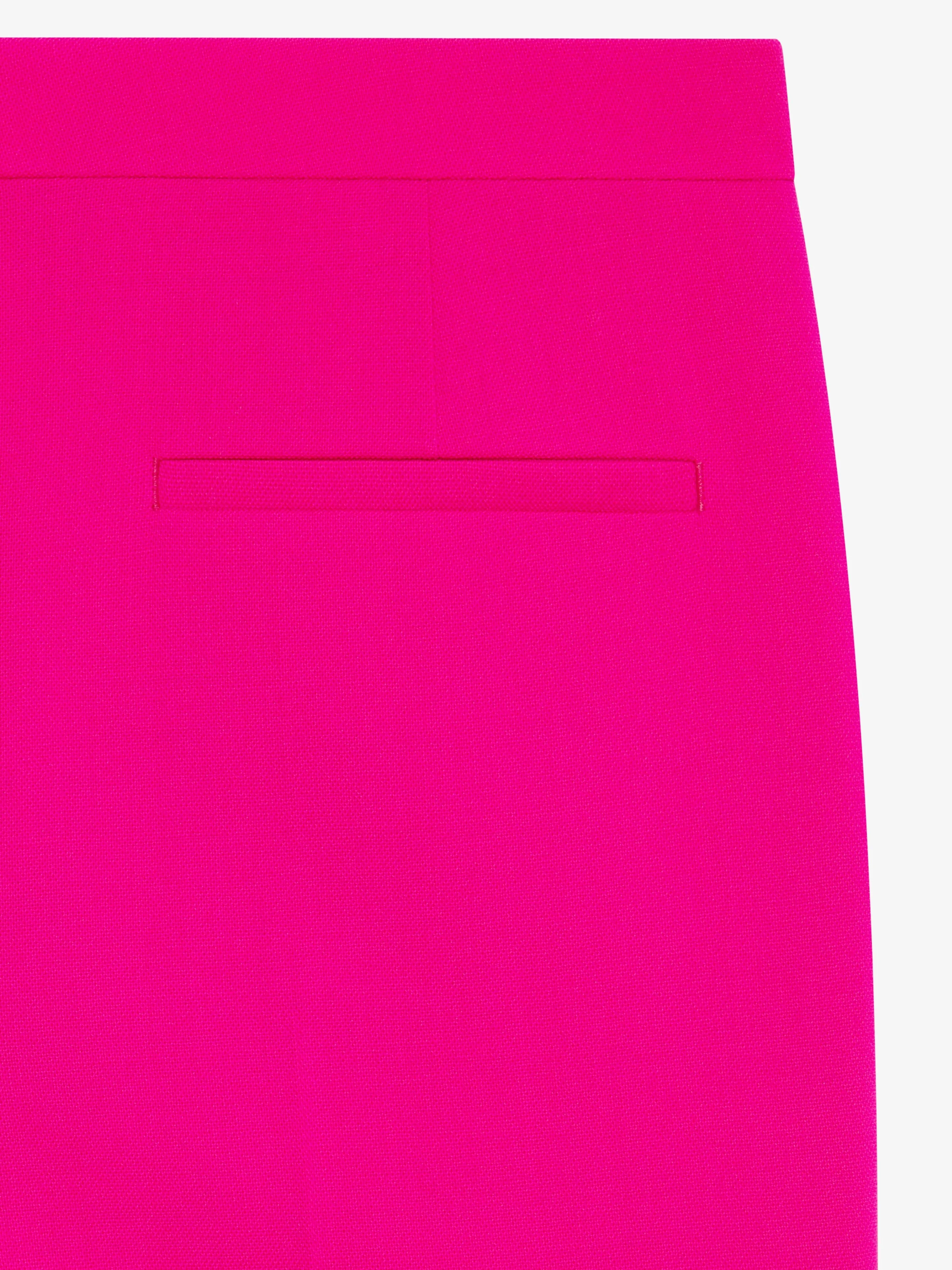 GIVENCHY WOMEN'S FUCHSIA FLARE TAILORED TROUSERS - Image 5