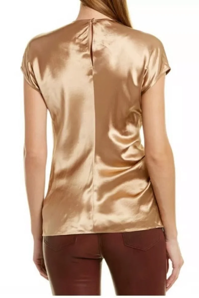 Helmut Lang Women's Draped Viscose Top - Image 2