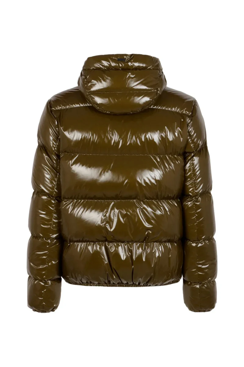 Herno
hooded quilted jacket In Olive - Image 2