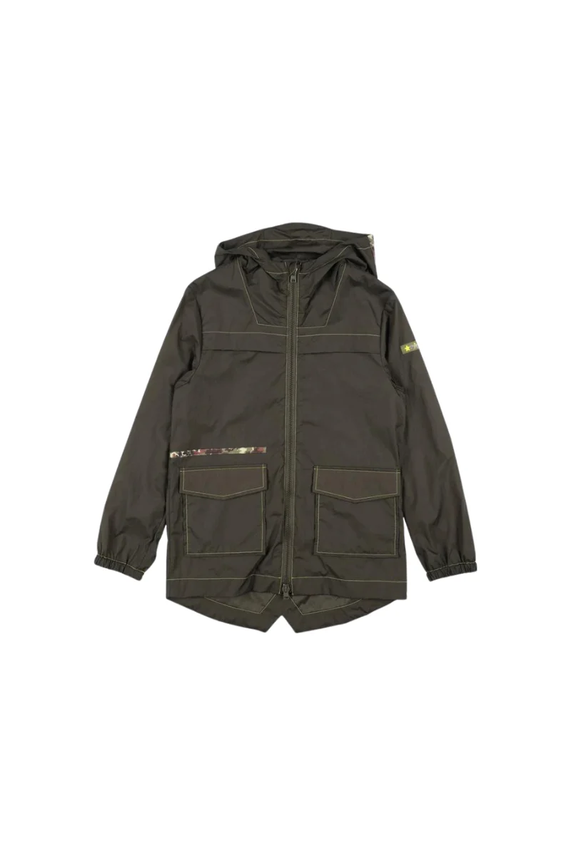 Herno Kids Outerwear Jacket Gc0019B-12314 Dark Military Green