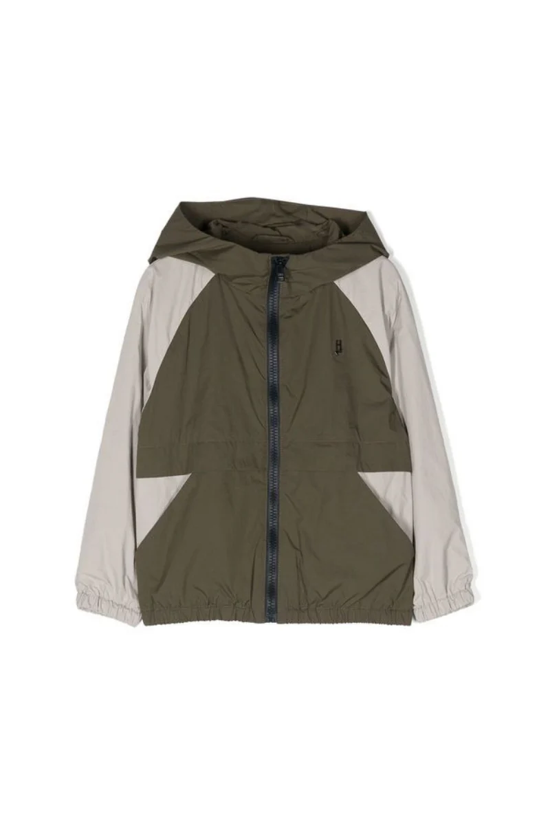 Herno Kids Outerwear Jacket Gi000067B-12494 Dark Military Green