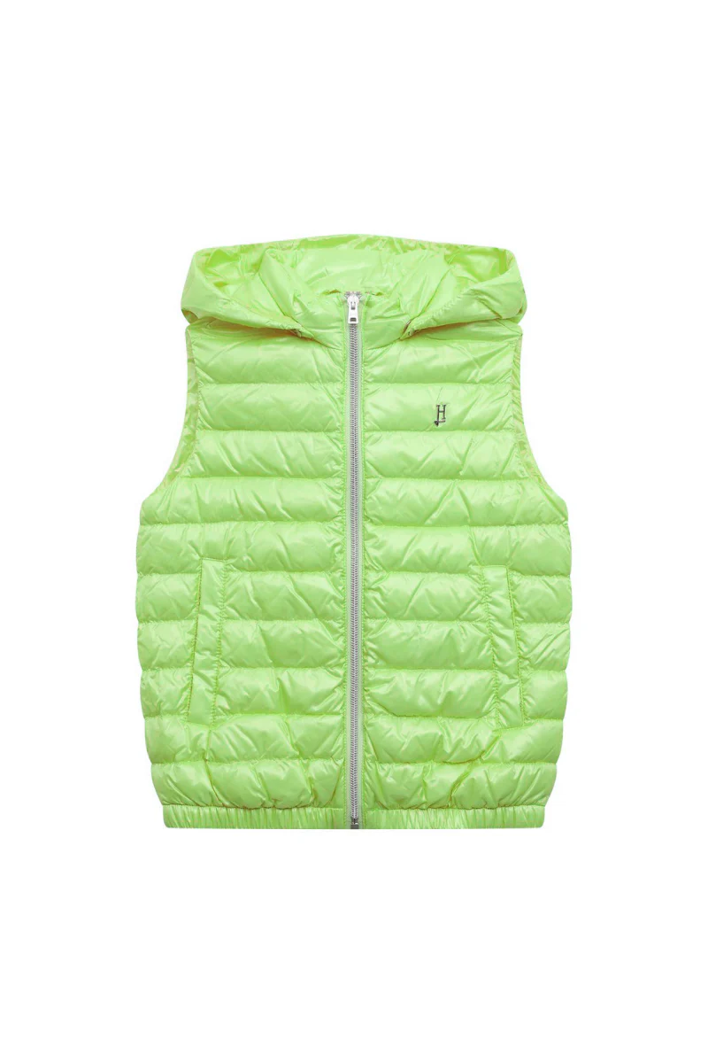 Herno Kids Vest Pi000008X-12017 Giallo Fluo