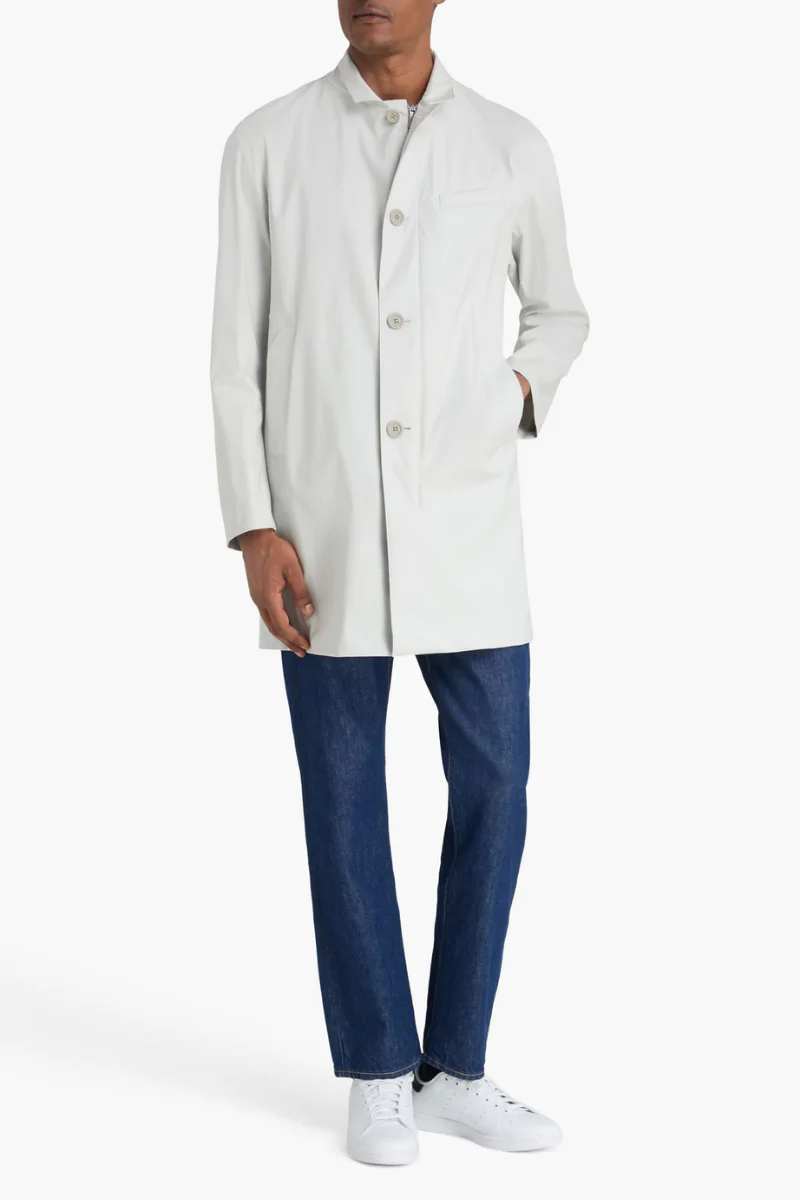 Herno Men Coat Im00062Ul-13490-1250 Ice - Image 2
