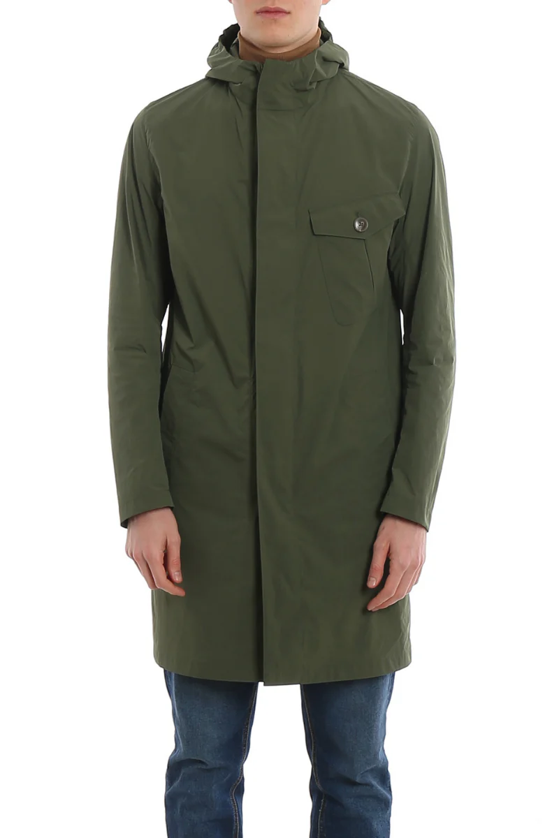 Herno Men Coat Pa0069U-12309 Open Green - Image 2