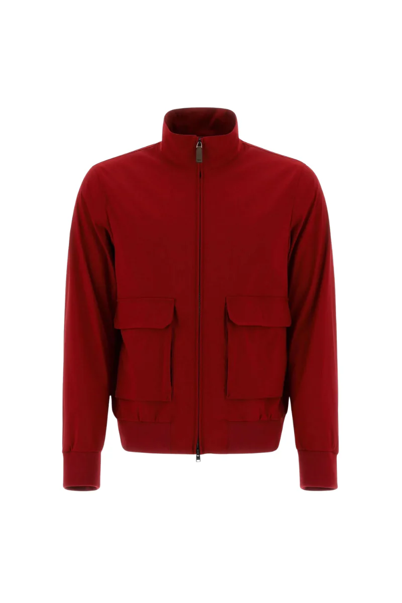 Herno Men Outerwear Jacket Gi000344U-33332 Red / Brown