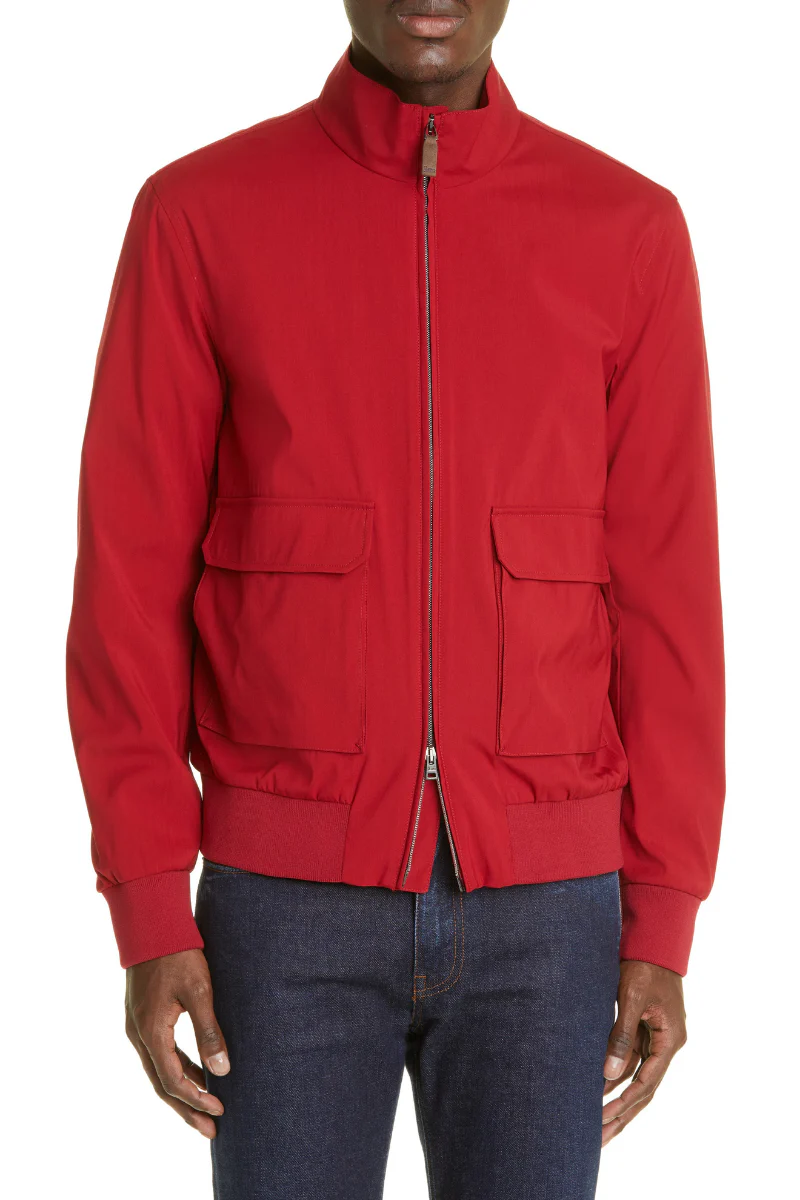 Herno Men Outerwear Jacket Gi000344U-33332 Red / Brown - Image 2