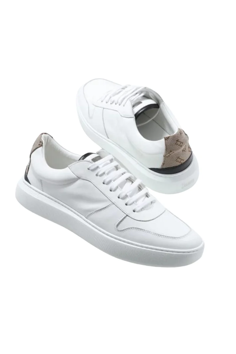 Herno Men Sneakers Sh001Um-Shoe6 B.Co/Giallo
