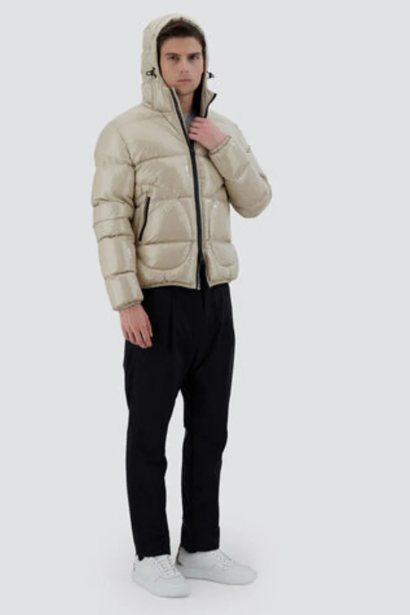 Herno Men's Bomber Jacket in Glossy Finish - Image 2