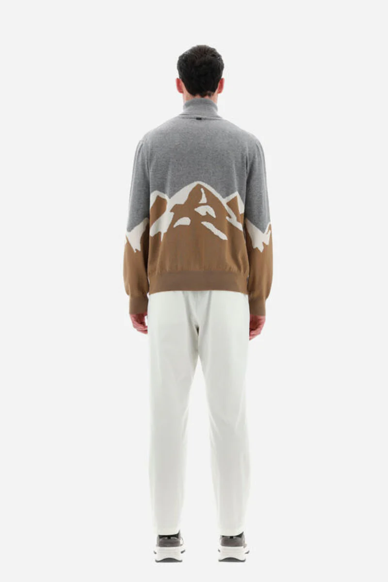 Herno Men's Dolcevita Montagna Camel Sweater - Image 3