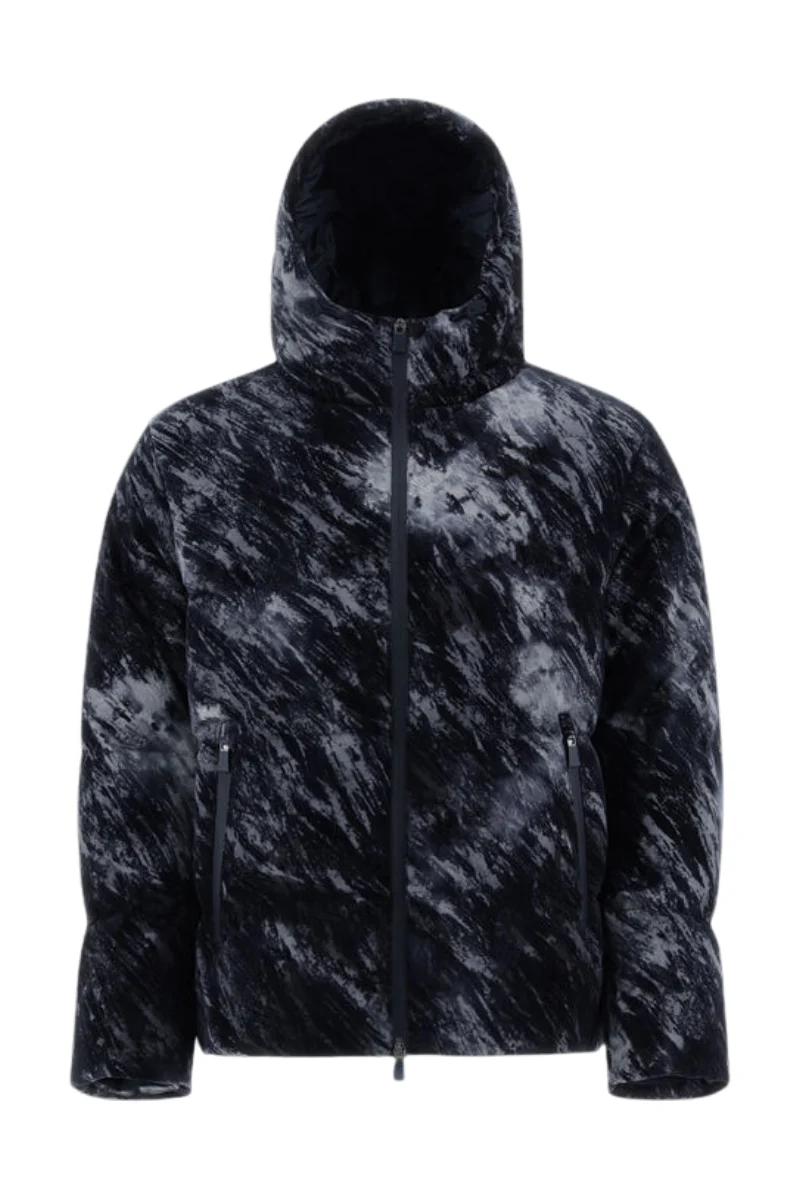 Herno Men's Laminar Bomber Jacket in Snow Storm