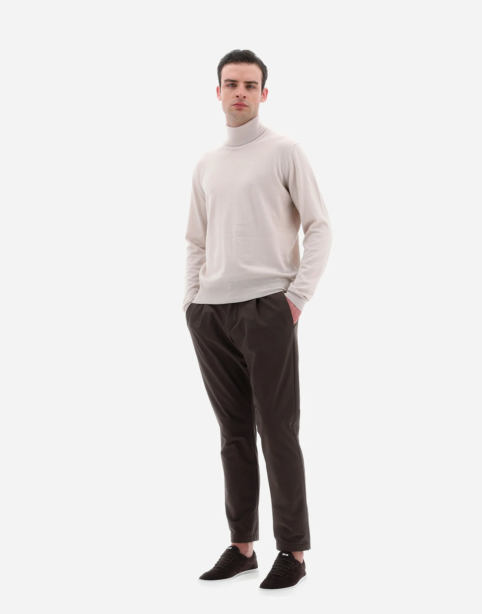 HERNO MEN'S PANTS PT000021U-12539-8993 NWT - Image 2