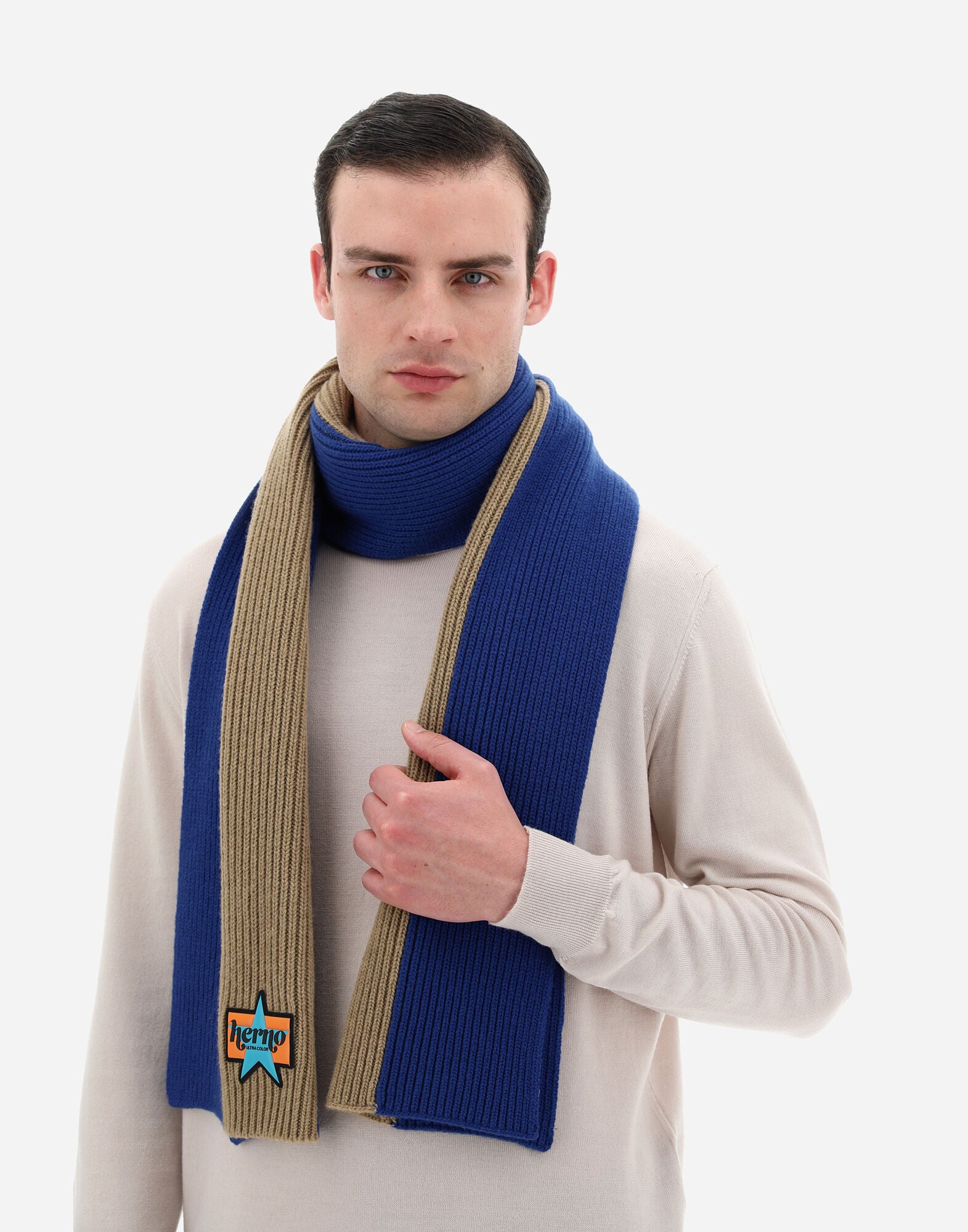 HERNO MEN'S SCARF SCP00007U-70016-9243 NWT - Image 2