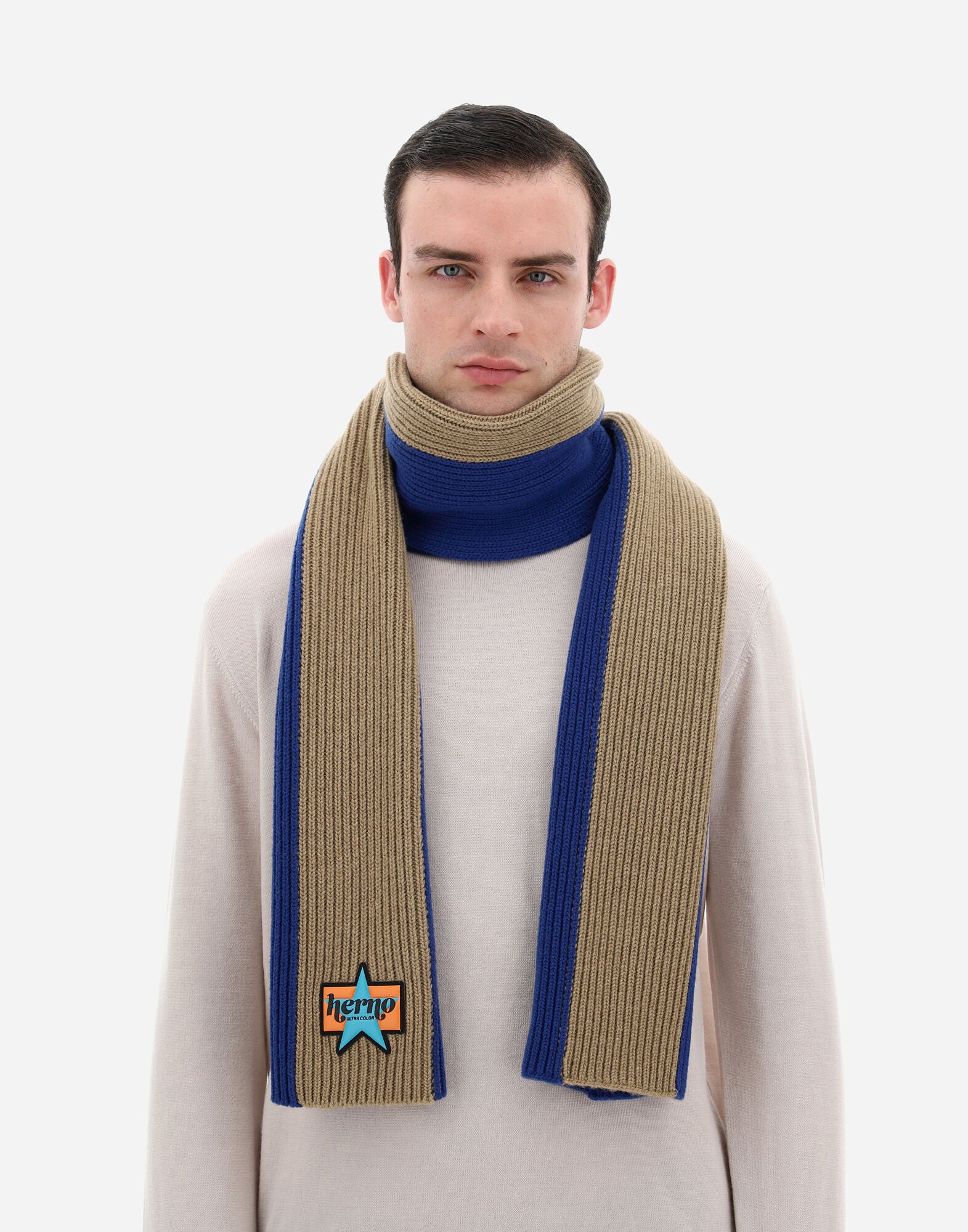 HERNO MEN'S SCARF SCP00007U-70016-9243 NWT - Image 5